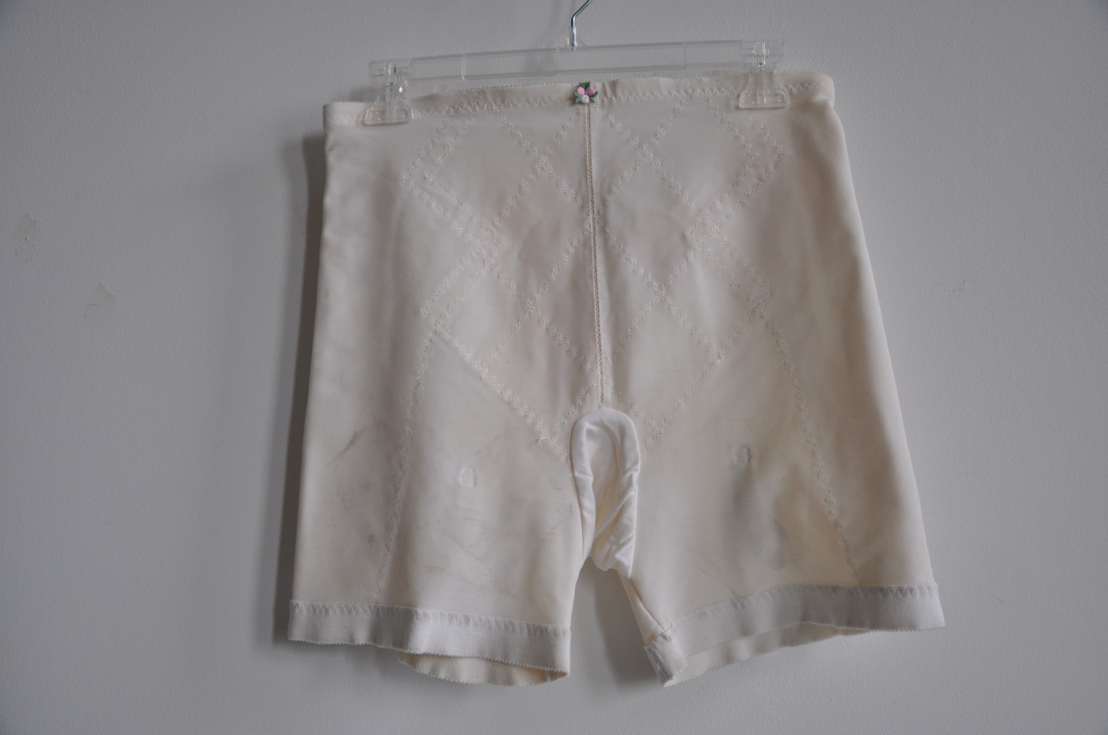 Vintage Playtex Double Diamonds Firm Control Long Leg Girdle With Garters Wh Lg Ebay